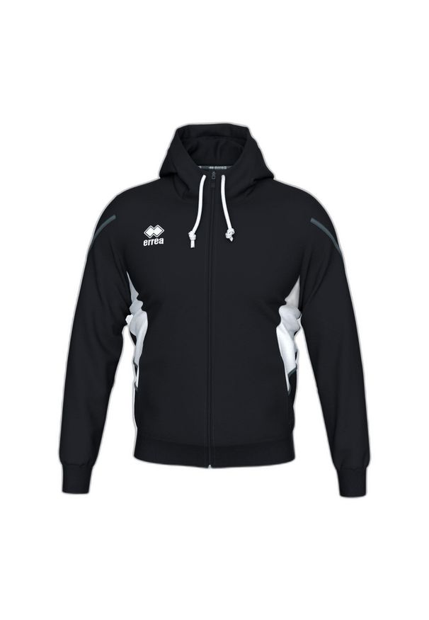 ERREA - Bluza z kapturem dla dzieci Errea Clancy. Typ kołnierza: kaptur. Kolor: czarny, wielokolorowy, biały