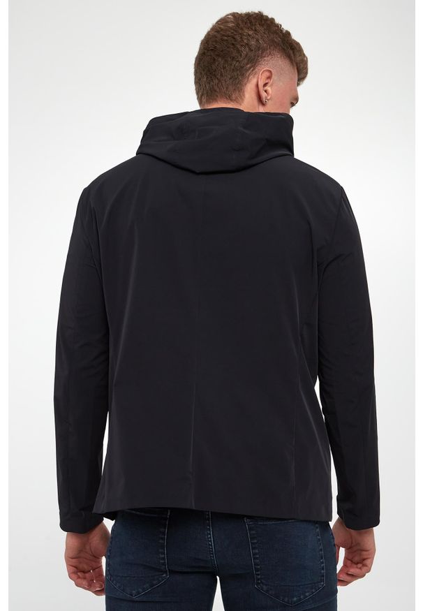 Armani Exchange - Marynarka męska z kapturem ARMANI EXCHANGE. Typ kołnierza: kaptur