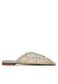 Patrizia Pepe Klapki 2Z0018/L109 Beżowy. Kolor: beżowy. Materiał: skóra #1