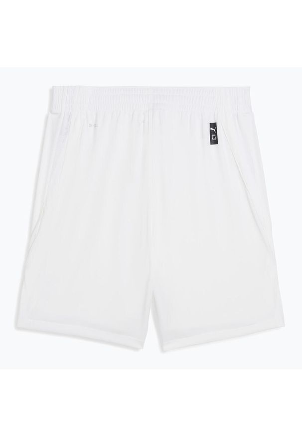 Puma - Spodenki koszykarskie męskie PUMA teamJAWS Starter. Kolor: biały. Sport: koszykówka