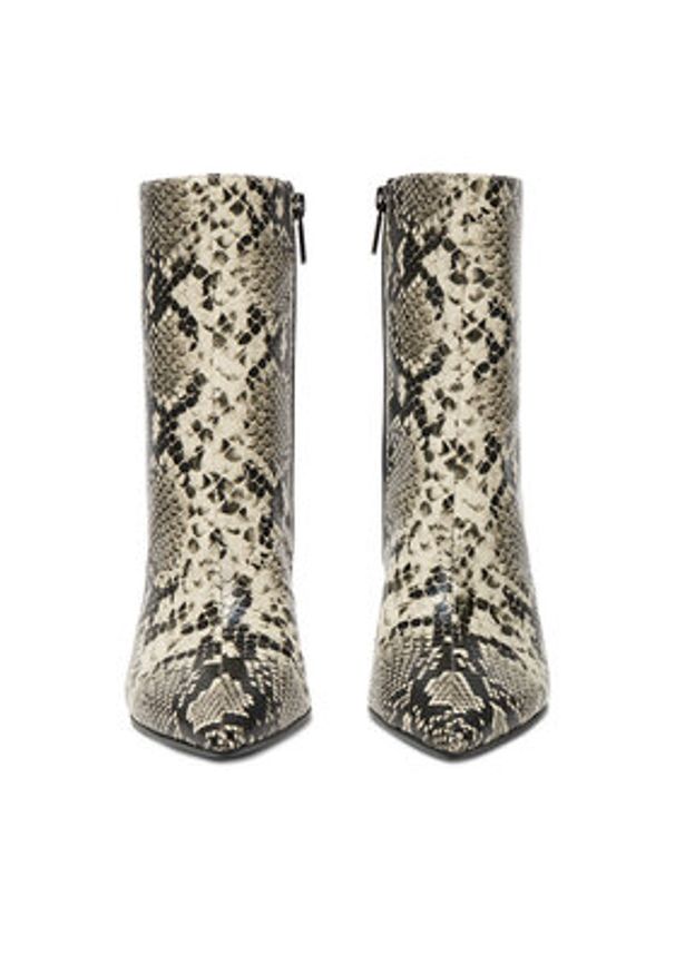 Eva Minge Botki EO-DIANA-GLC6303-6-320-5 Czarny. Kolor: czarny. Materiał: skóra