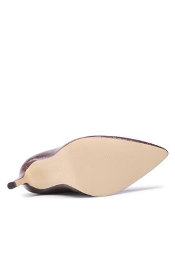 DeeZee Kozaki WYL2979-31 Brązowy. Kolor: brązowy. Materiał: skóra