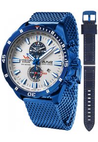 Zegarek męski Vostok Europe YM8J-320D657B niebieski. Kolor: niebieski #1