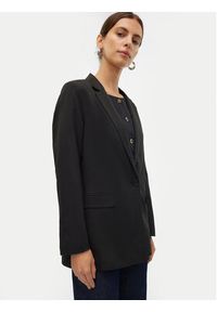 Vero Moda Marynarka Nila 10320915 Czarny Slim Fit. Kolor: czarny. Materiał: syntetyk