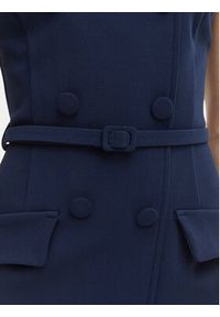 Rinascimento Sukienka koktajlowa CFC0127893003 Granatowy Slim Fit. Kolor: niebieski. Materiał: syntetyk. Styl: wizytowy #4