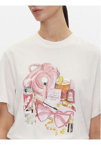 Hugo - HUGO T-Shirt Vintage Tee_15 50539107 Écru Regular Fit. Materiał: bawełna. Styl: vintage #4