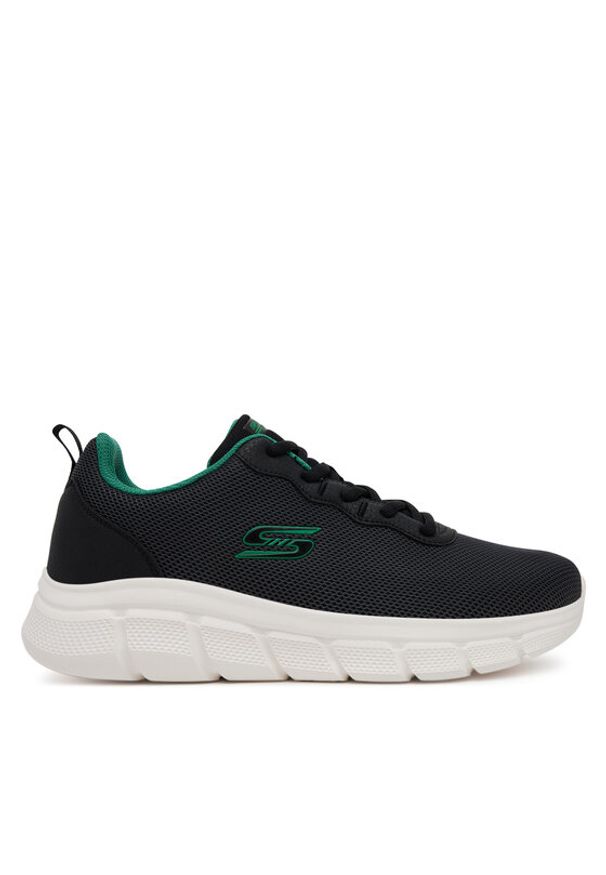skechers - Skechers Sneakersy Bobs B Flex-Icy Edge 118109/BLK Czarny. Kolor: czarny. Materiał: materiał