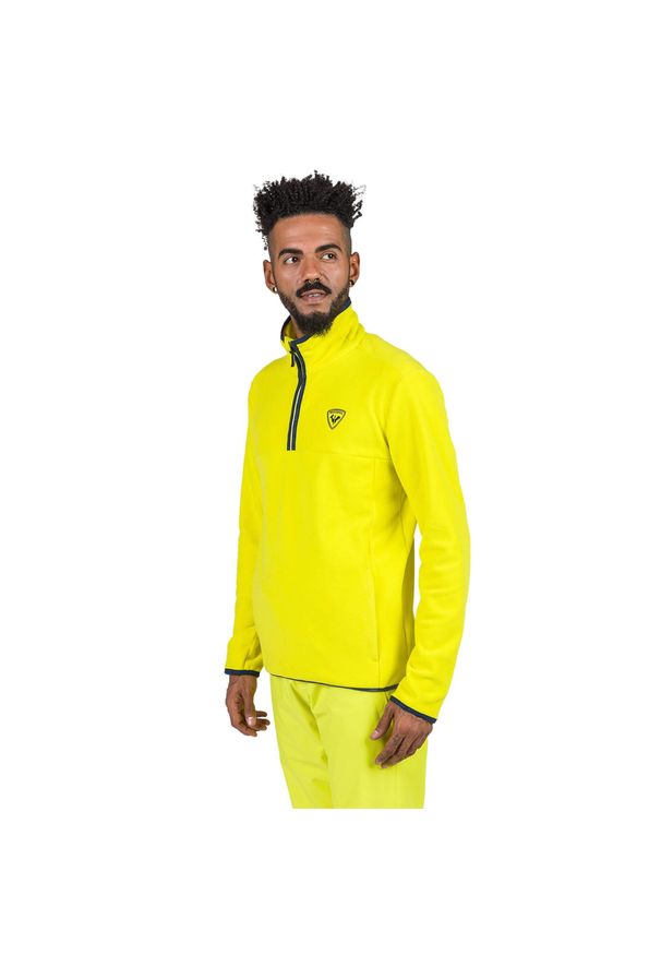 Bluza męska Rossignol Strawpile Fleece Hz. Kolor: zielony. Sezon: zima. Sport: narciarstwo