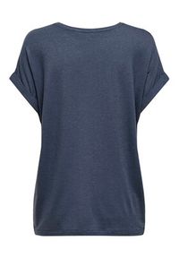 only - ONLY T-Shirt Moster 15106662 Granatowy Loose Fit. Kolor: niebieski. Materiał: wiskoza #6