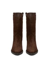 Badura Kowbojki EO-CAMILA-5031 Brązowy. Kolor: brązowy. Materiał: skóra, zamsz #6