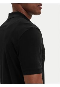 Hugo - HUGO Polo Dalomino 50511721 Czarny Regular Fit. Typ kołnierza: polo. Kolor: czarny. Materiał: bawełna #5