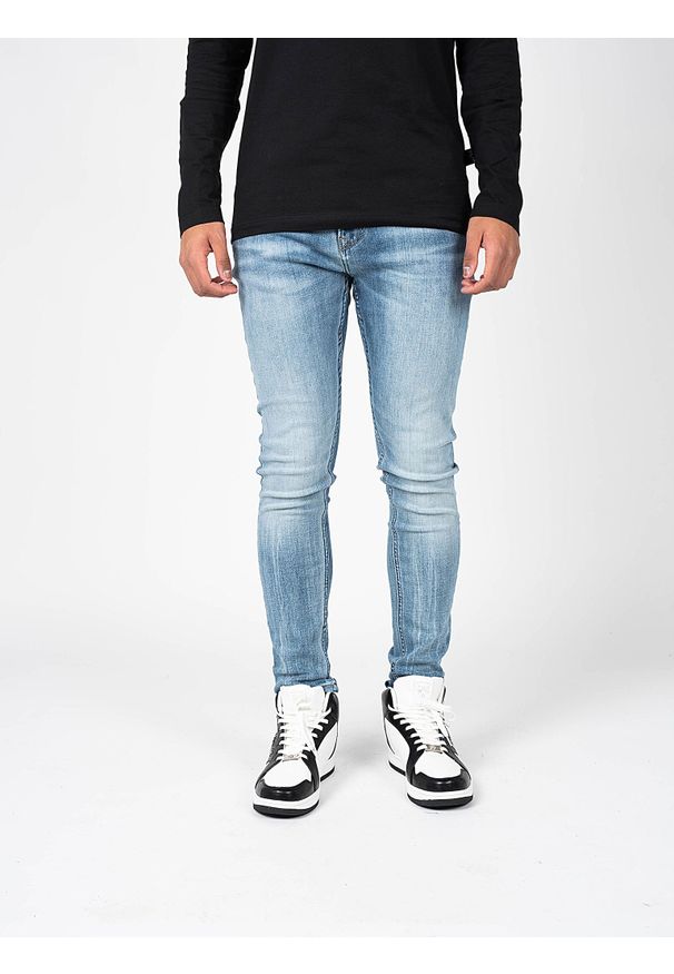 Pepe Jeans Jeansy "Mason Cloud" | PM2062494 | Mason Cloud | Mężczyzna | Niebieski. Kolor: niebieski. Wzór: aplikacja