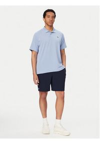 Lacoste Polo DH0159 Niebieski jasny Regular Fit. Typ kołnierza: polo. Kolor: niebieski. Materiał: syntetyk #2