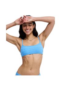 Roxy - Stanik bikini typu bralette dla Kobiety PARADISE WAVE Niebieski. Kolor: niebieski. Materiał: poliester, elastan, tkanina #1