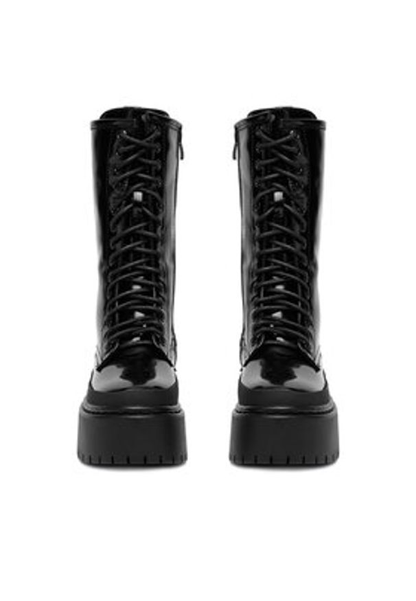 DeeZee Trzewiki 13123-37 Czarny. Kolor: czarny. Materiał: syntetyk, materiał