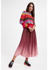 Weekend Max Mara - Sweter z wełną alpaka Glenda WEEKEND MAX MARA. Materiał: wełna, prążkowany. Wzór: nadruk, paski, ze splotem #3