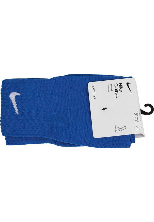 Getry piłkarskie Nike Classic II Cush OTC/Academy OTC. Kolor: niebieski. Sport: piłka nożna