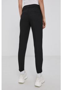 only - Only Spodnie damskie kolor czarny fason cygaretki medium waist. Okazja: na co dzień. Kolor: czarny. Materiał: materiał. Styl: casual #3