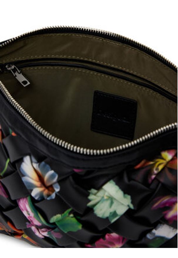 Desigual Torebka 25SAXPBQ Czarny. Kolor: czarny. Materiał: skórzane