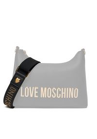 Love Moschino - LOVE MOSCHINO Wymienny pasek do torebki JC6401PP1LLI3000 Czarny. Kolor: czarny. Materiał: skóra #3