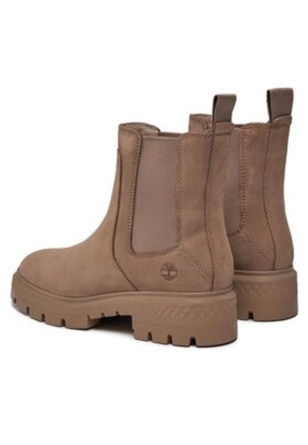 Timberland Sztyblety Cortina Valley Chelsea TB0A41EW9291 Beżowy. Kolor: beżowy. Materiał: skóra, nubuk