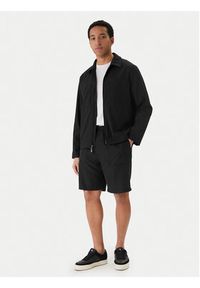 Calvin Klein Szorty materiałowe LV04LF614G Czarny Regular Fit. Kolor: czarny. Materiał: syntetyk #4