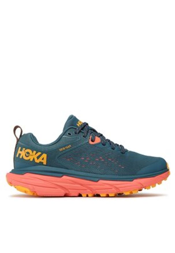 HOKA - Hoka Buty do biegania W Chellenger Atr 6 Gtx GORE-TEX 1116878 Turkusowy. Kolor: turkusowy. Materiał: materiał. Technologia: Gore-Tex