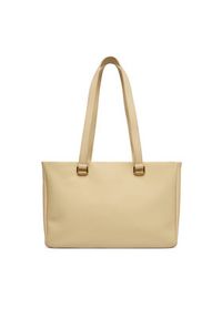 Love Moschino - LOVE MOSCHINO Torebka JC4153PP1OL1712A Beżowy. Kolor: beżowy. Materiał: skórzane #3