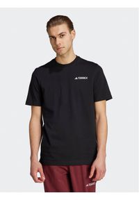 Adidas - adidas T-Shirt II6060 Czarny Regular Fit. Kolor: czarny. Materiał: bawełna #1