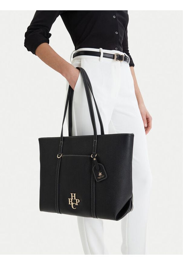 Beverly Hills Polo Club Torebka CEO-BHPC-C-024-09 Czarny. Kolor: czarny