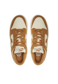 Nike Sneakersy Dunk Low HJ7673 100 Beżowy. Kolor: beżowy. Materiał: skóra #2