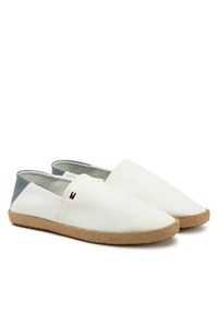 TOMMY HILFIGER - Tommy Hilfiger Espadryle FM0FM05353 Écru. Materiał: materiał