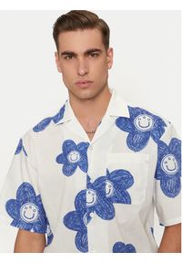 Hugo Koszula 50534201 Biały Regular Fit. Kolor: biały. Materiał: bawełna