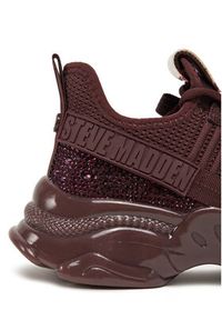 Steve Madden Sneakersy Maxilla SM19000110 Bordowy. Kolor: czerwony. Materiał: materiał #7