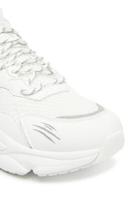 Plein Sport Sneakersy FAES USC0800 STE003N Biały. Kolor: biały. Materiał: materiał #4