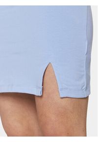 Tommy Jeans Sukienka letnia Script DW0DW17926 Błękitny Regular Fit. Kolor: niebieski. Materiał: bawełna. Sezon: lato #3