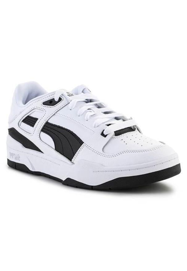 Puma Slipstream Lth White Black Men Unisex Casual Lifestyle. Okazja: na co dzień. Zapięcie: sznurówki. Kolor: biały. Materiał: tkanina, materiał, skóra, syntetyk. Szerokość cholewki: normalna. Sport: turystyka piesza
