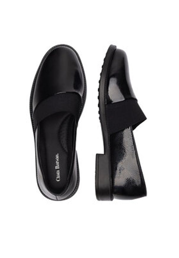 Clara Barson Półbuty WFA2810-3 Czarny. Kolor: czarny. Materiał: skóra