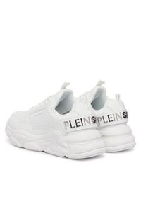 Plein Sport Sneakersy FAES USC0855 SLE004N Biały. Kolor: biały. Materiał: skóra #3