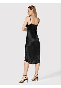 Simple Sukienka codzienna SUD002 Czarny Regular Fit. Okazja: na co dzień. Kolor: czarny. Materiał: wiskoza. Typ sukienki: proste. Styl: casual #4
