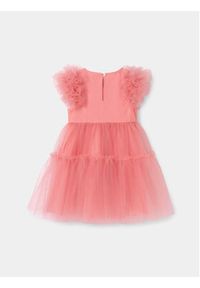 Abel & Lula Sukienka elegancka 5047 Różowy Regular Fit. Kolor: różowy. Materiał: syntetyk. Styl: elegancki #4