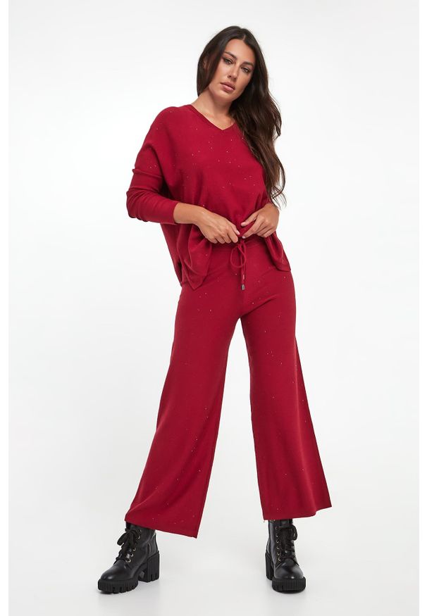 Joseph Ribkoff - Sweter damski z cekinami JOSEPH RIBKOFF