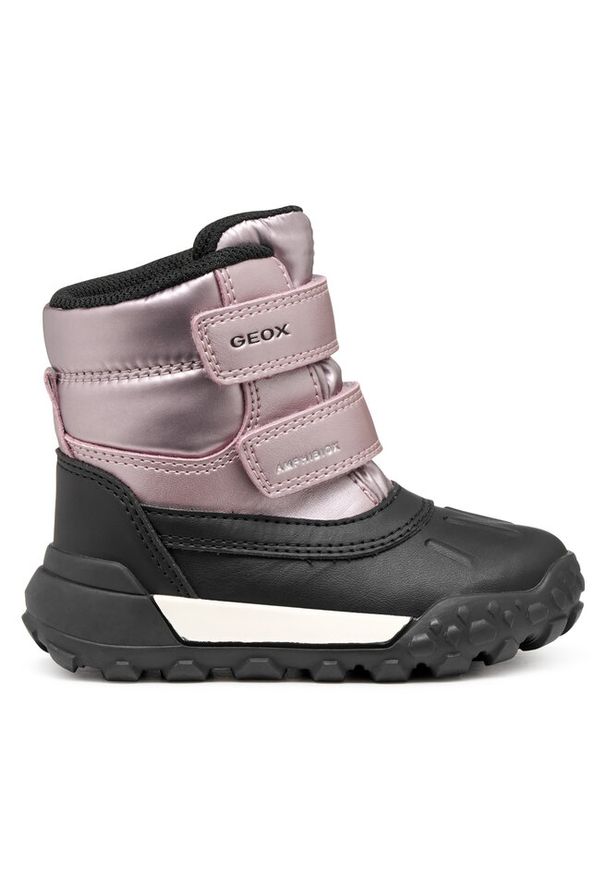 Śniegowce Geox. Kolor: różowy