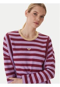 Roxy Bluzka Daylight Dancer ERJKT04403 Fioletowy Relaxed Fit. Kolor: fioletowy. Materiał: syntetyk #4