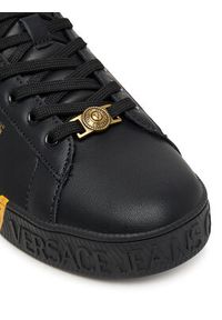 Versace Jeans Couture Sneakersy 79VA3SKL Czarny. Kolor: czarny. Materiał: skóra #3