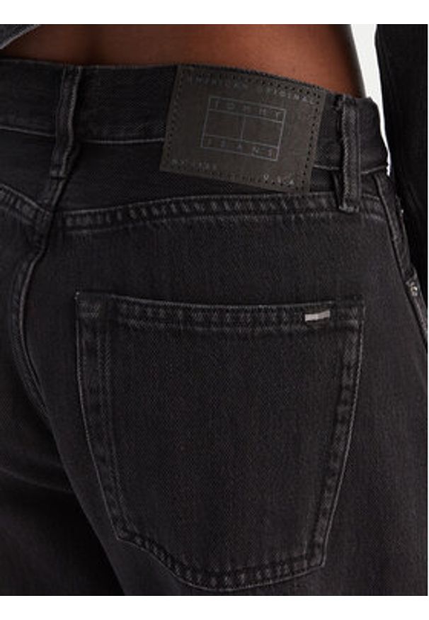 Tommy Jeans Jeansy DW0DW22522 Czarny Barrel Fit. Kolor: czarny
