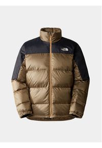 The North Face Kurtka puchowa Recycled NF0A7ZFR Brązowy Regular Fit. Kolor: brązowy. Materiał: syntetyk #7