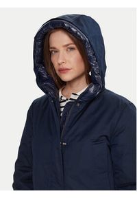 TOMMY HILFIGER - Tommy Hilfiger Parka WW0WW46533 Granatowy Relaxed Fit. Kolor: niebieski. Materiał: syntetyk #7