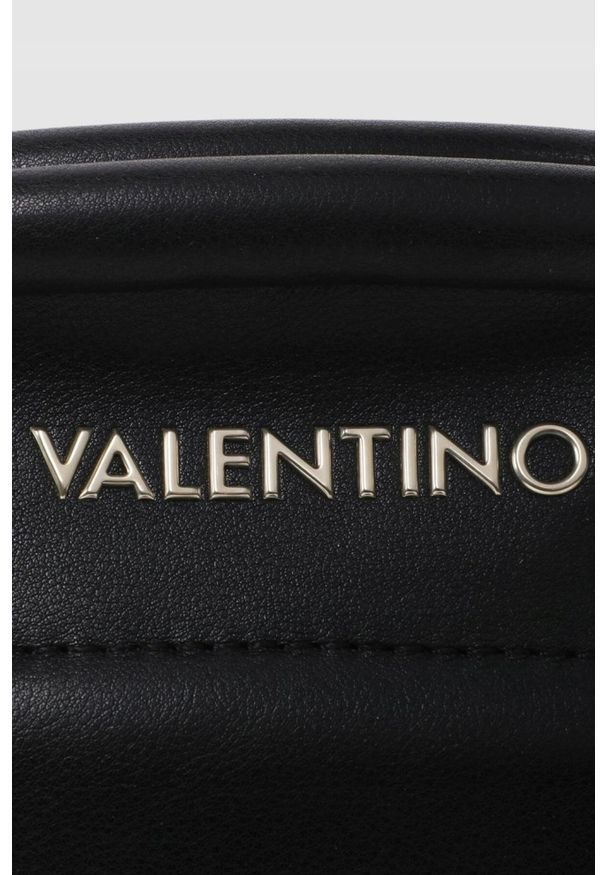Valentino by Mario Valentino - VALENTINO Czarna torebka Bikini Re Frame Bag. Kolor: czarny. Styl: elegancki