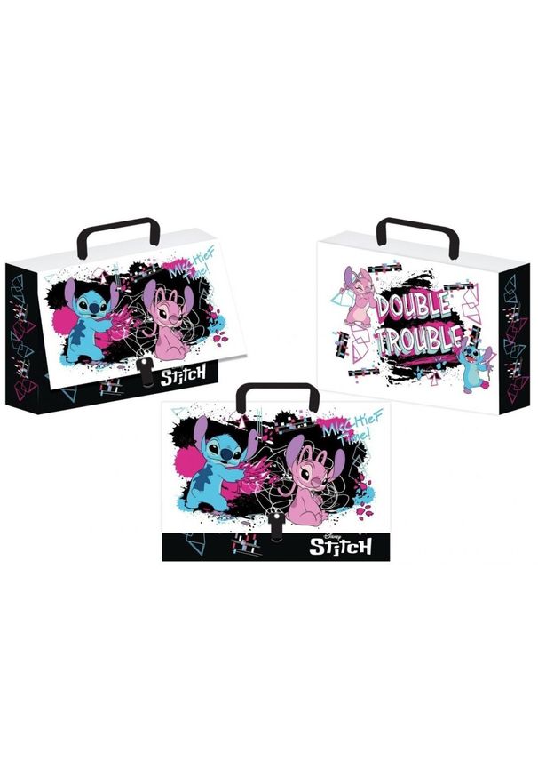Beniamin Teczka z rączką Stitch Black